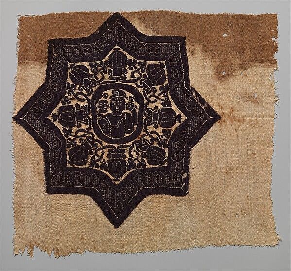 Fragment with an Eight-Pointed Star Containing a Warrior, The Metropolitan Museum of Art