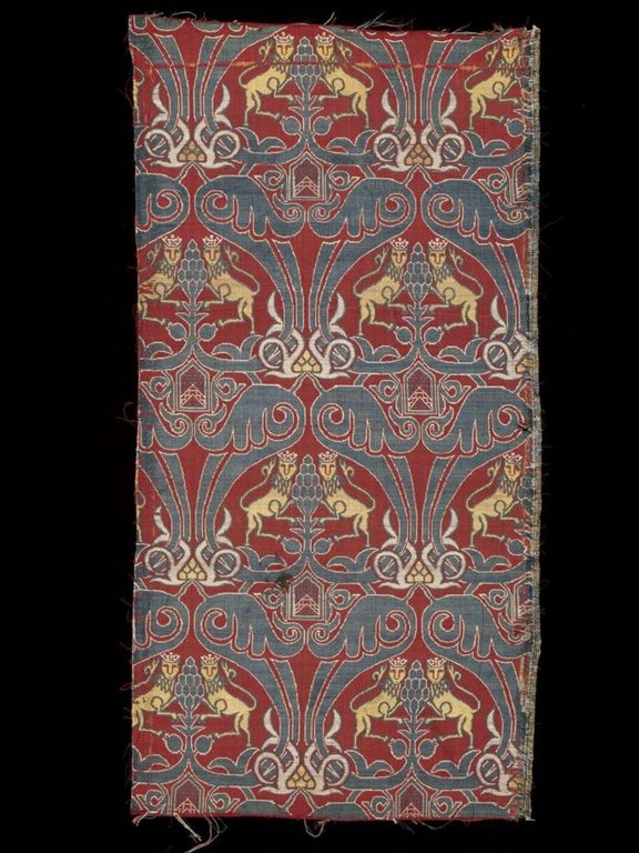 Lampas, Victoria and Albert Museum