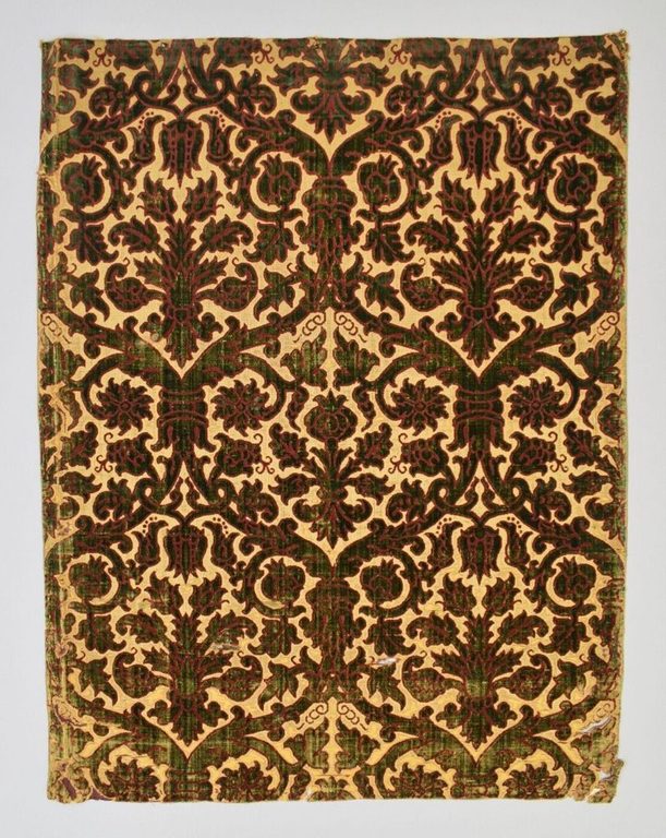 Woven silk, Victoria and Albert Museum
