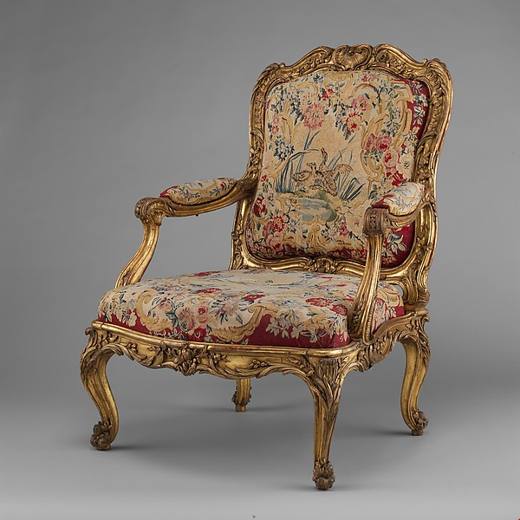 Armchair back